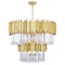 Cwi Lighting Deco 12 Light Down Chandelier With Medallion Gold Finish 1112P32-12-169 - alternate 5